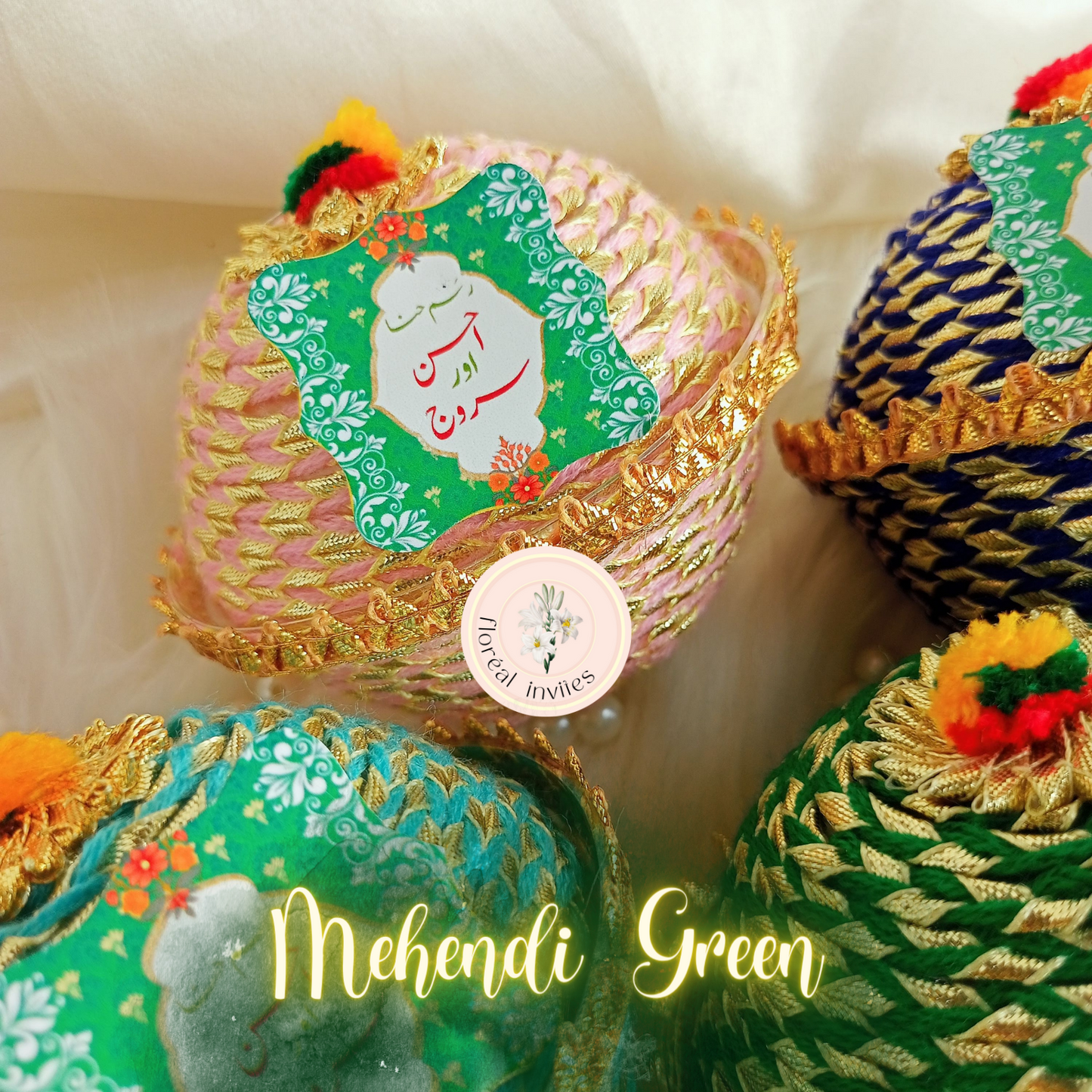 Potlis With Bags - Gota Boxes