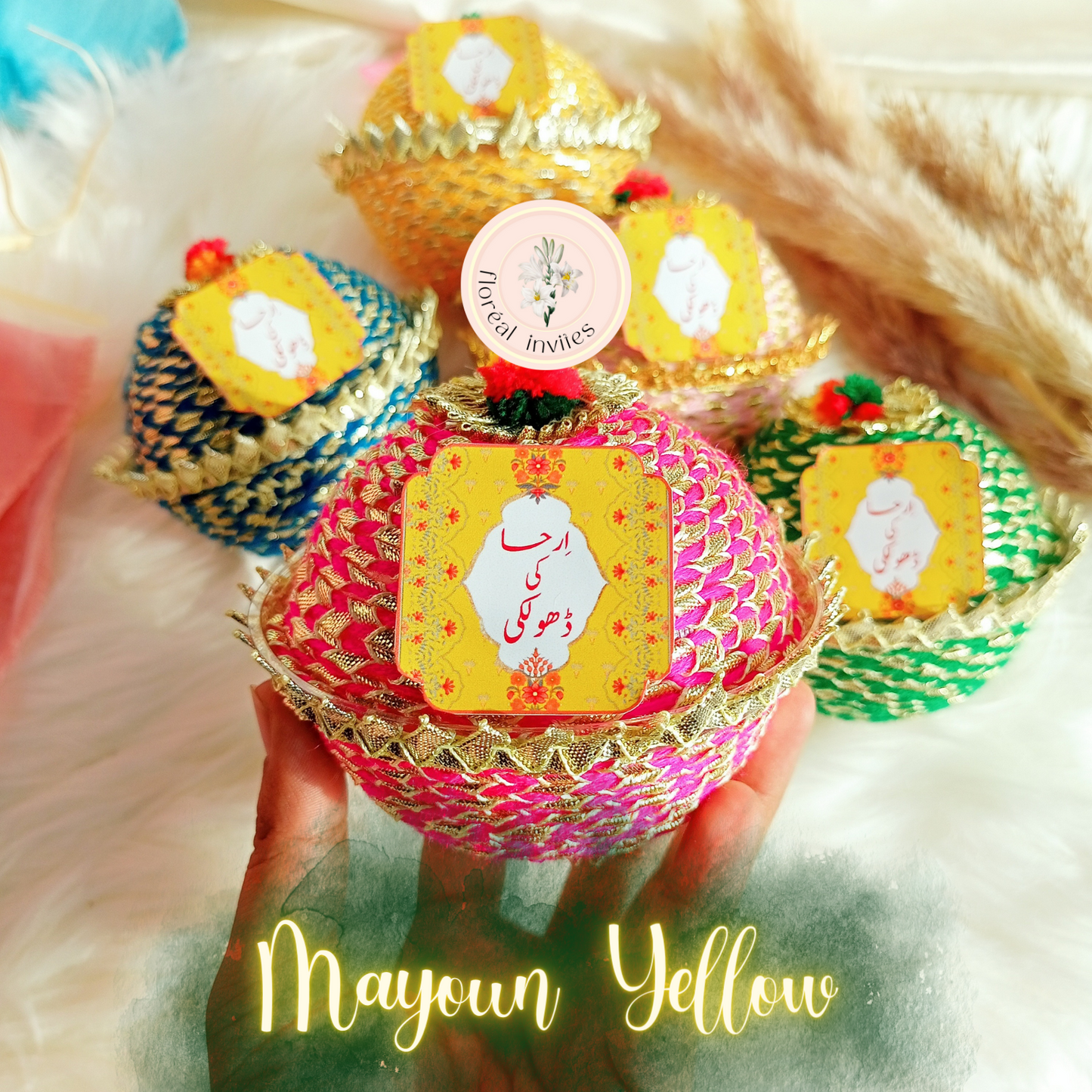 Potlis With Bags - Gota Boxes