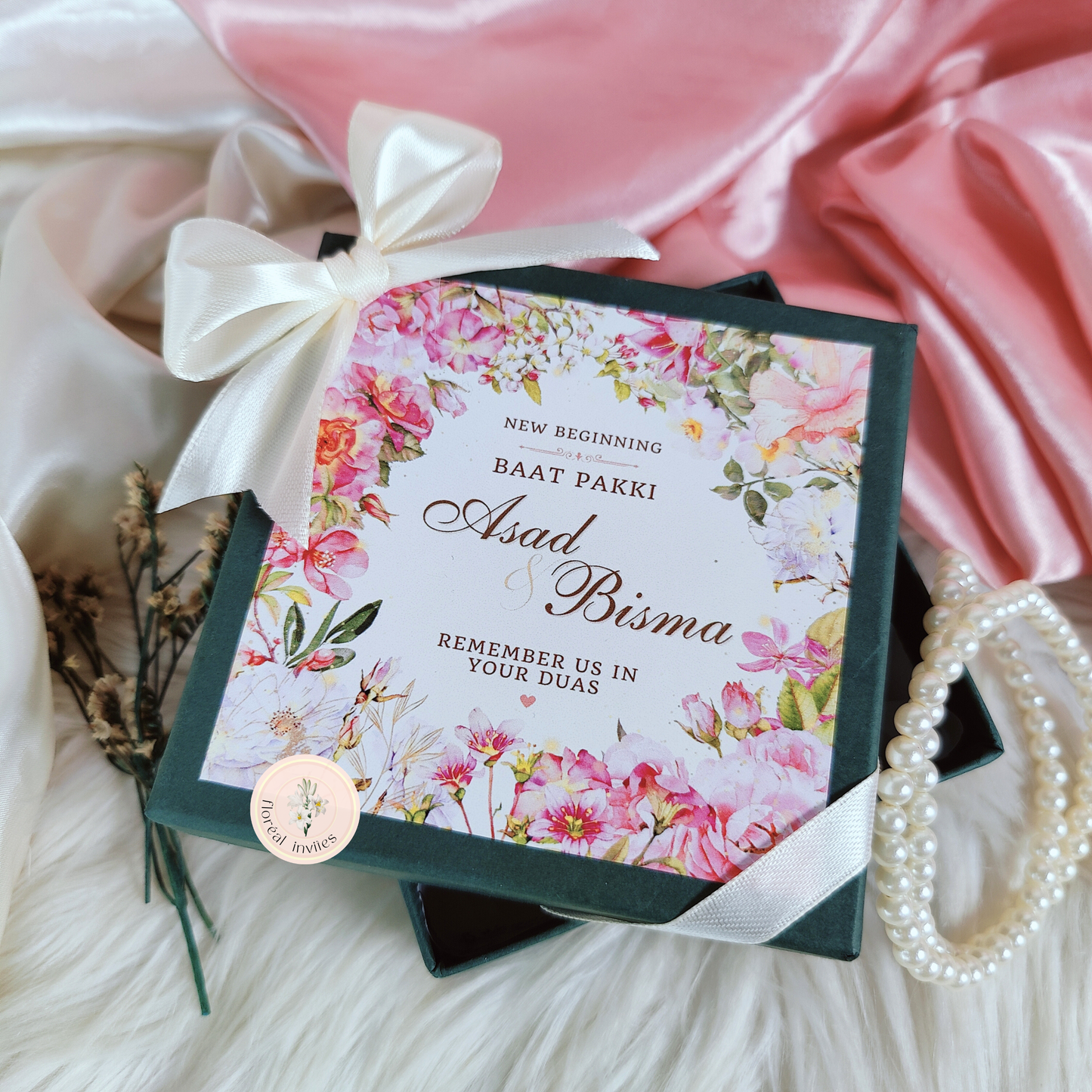 Emerald Love - (2.5x3) Bidh Box