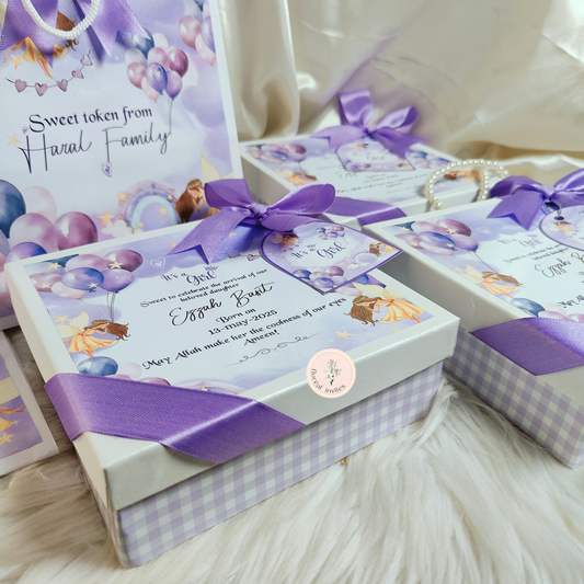 Fairy Magic - Baby Girl Announcement Box