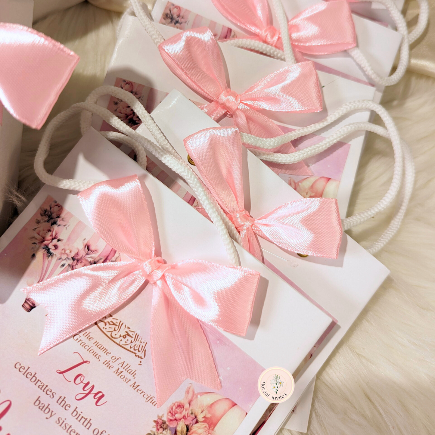 Pink Delights - Baby Girl Announcement Box