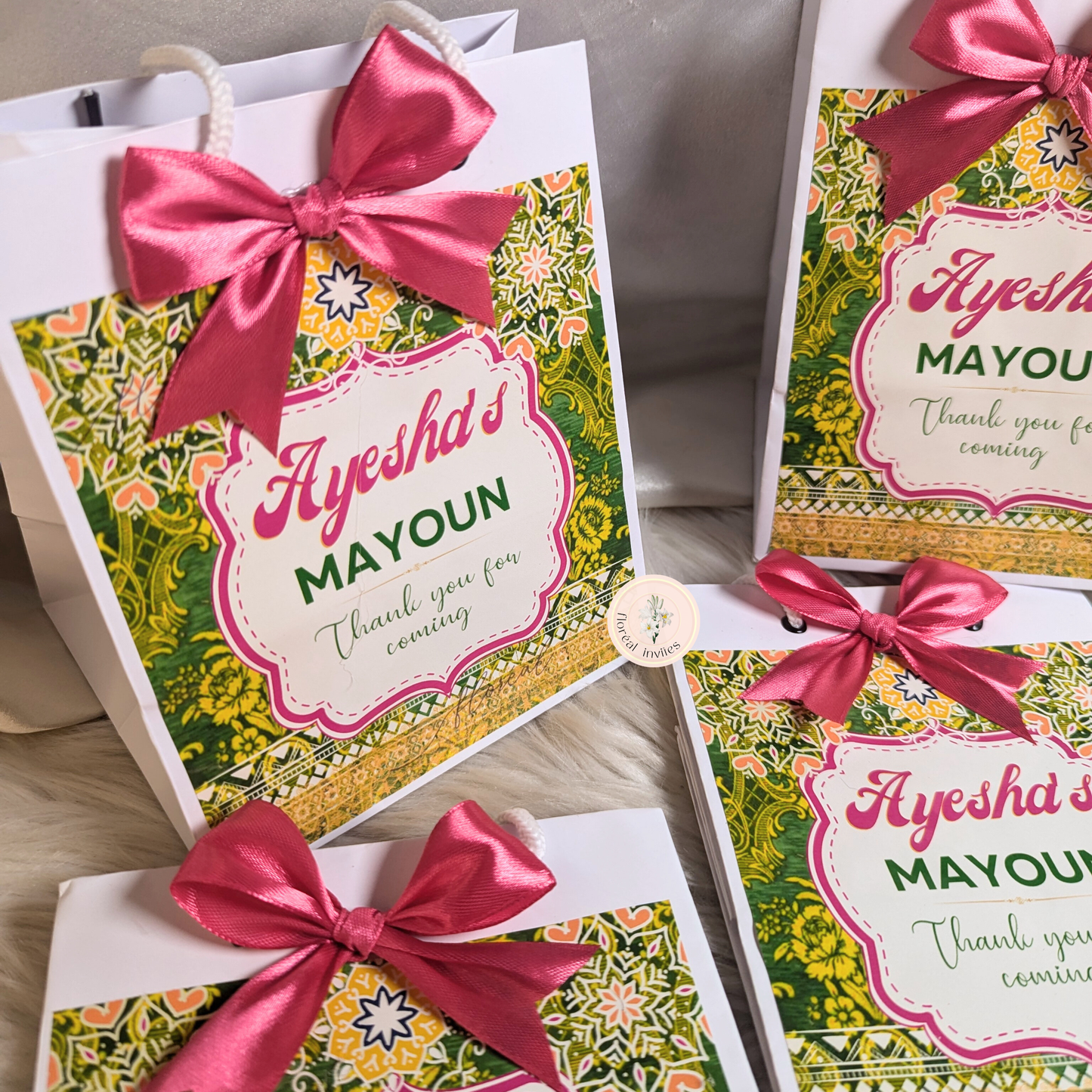 Potlis With Bags - Gota Boxes