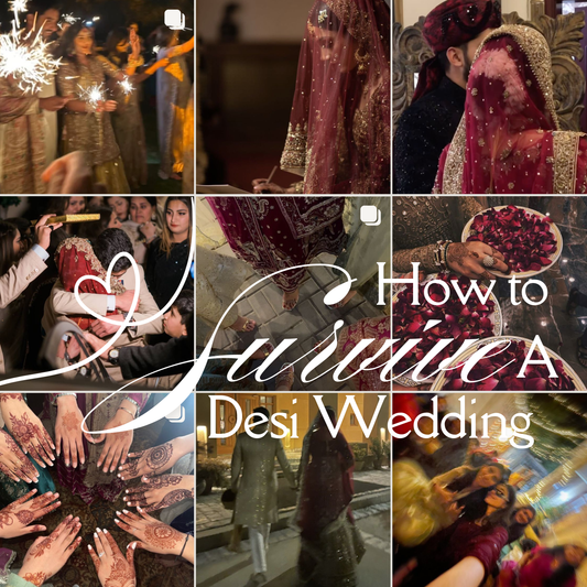 A complete guide to SURVIVING a desi wedding