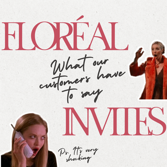 Floreal Invites Reviews: What Our Happy Customers Have to Say