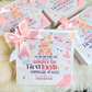 Toothie Fruttie - Baby Girl Announcement Box