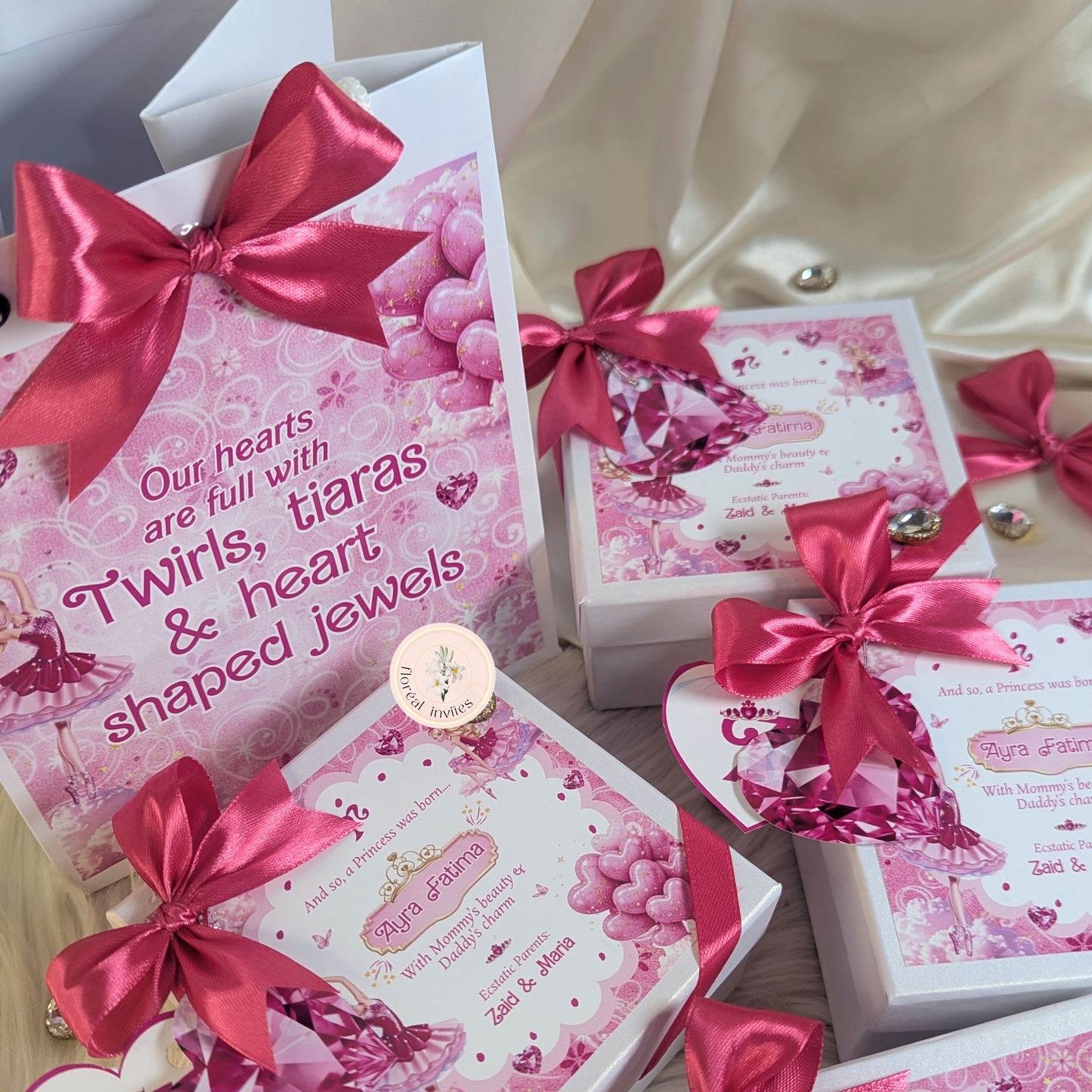 Barbie Dream Box - Baby Girl Announcement Box