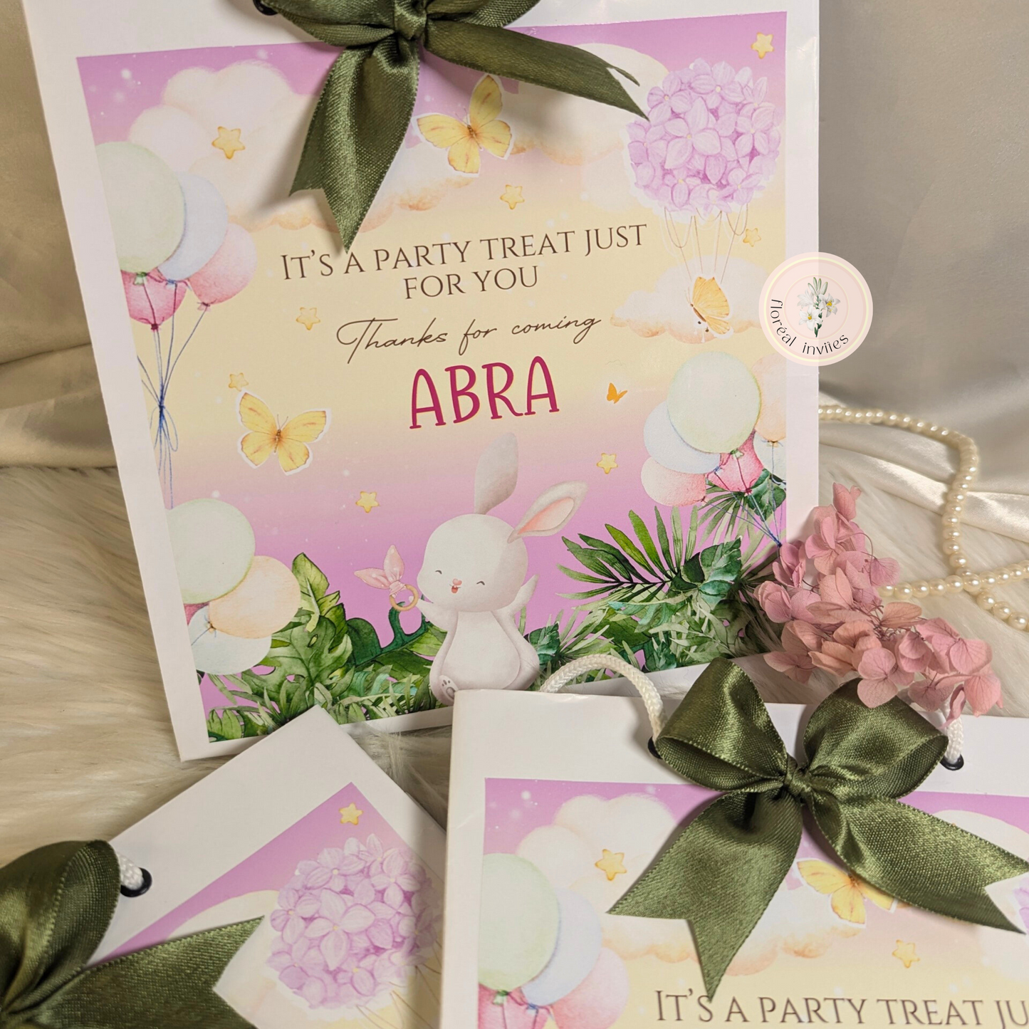 Warisha&Azlan's Baby Boxes - Baby Girl Announcement Box