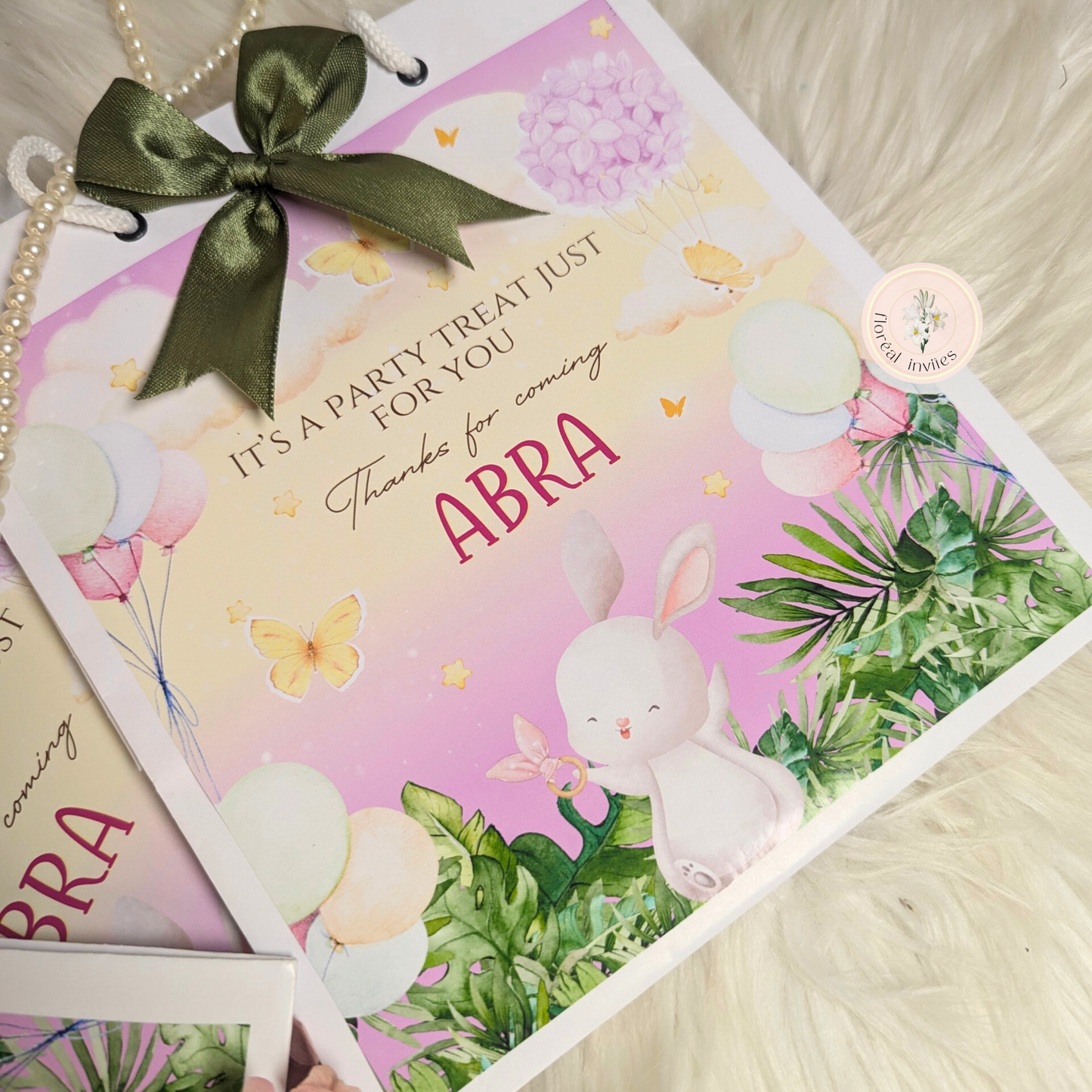 Warisha&Azlan's Baby Boxes - Baby Girl Announcement Box