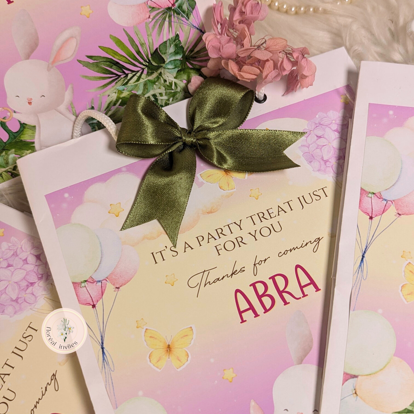 Warisha&Azlan's Baby Boxes - Baby Girl Announcement Box