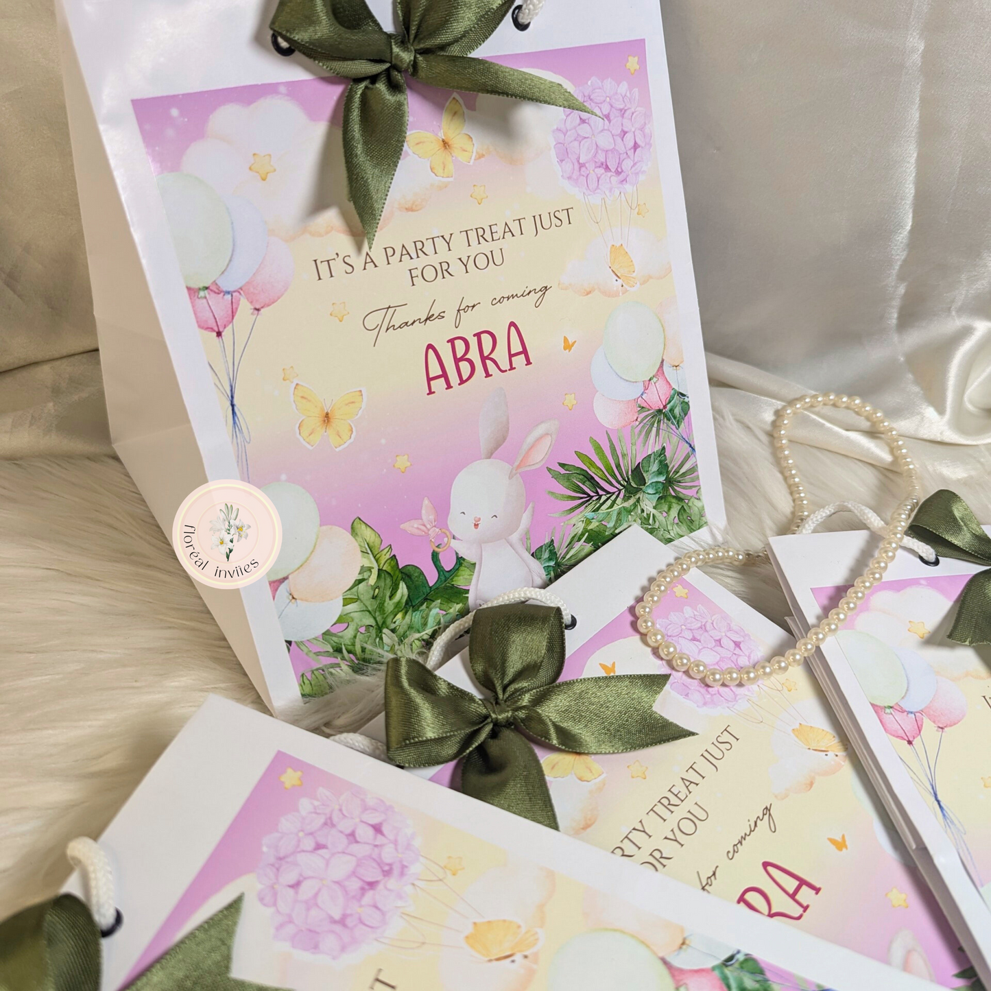 Warisha&Azlan's Baby Boxes - Baby Girl Announcement Box