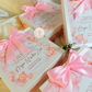 Pearls - Baby Girl Announcement Box