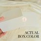 Beige Teddies  - Baby Girl Announcement Box