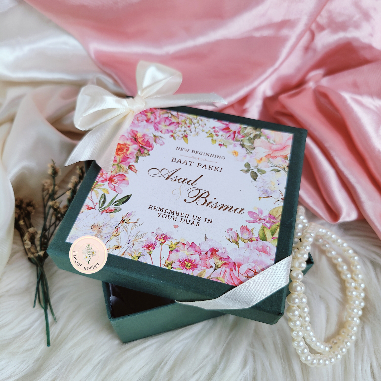 Emerald Love - (2.5x3) Bidh Box