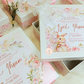 Alice in Wonderland - Baby Girl Announcement Box