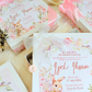 Alice in Wonderland - Baby Girl Announcement Box