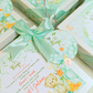 Spearmint - Baby Boy Announcement Box