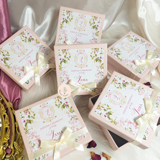 Barbie Princess - Baby Girl Announcement Box