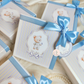 Striped Pajamas - Baby Boy Announcement Box