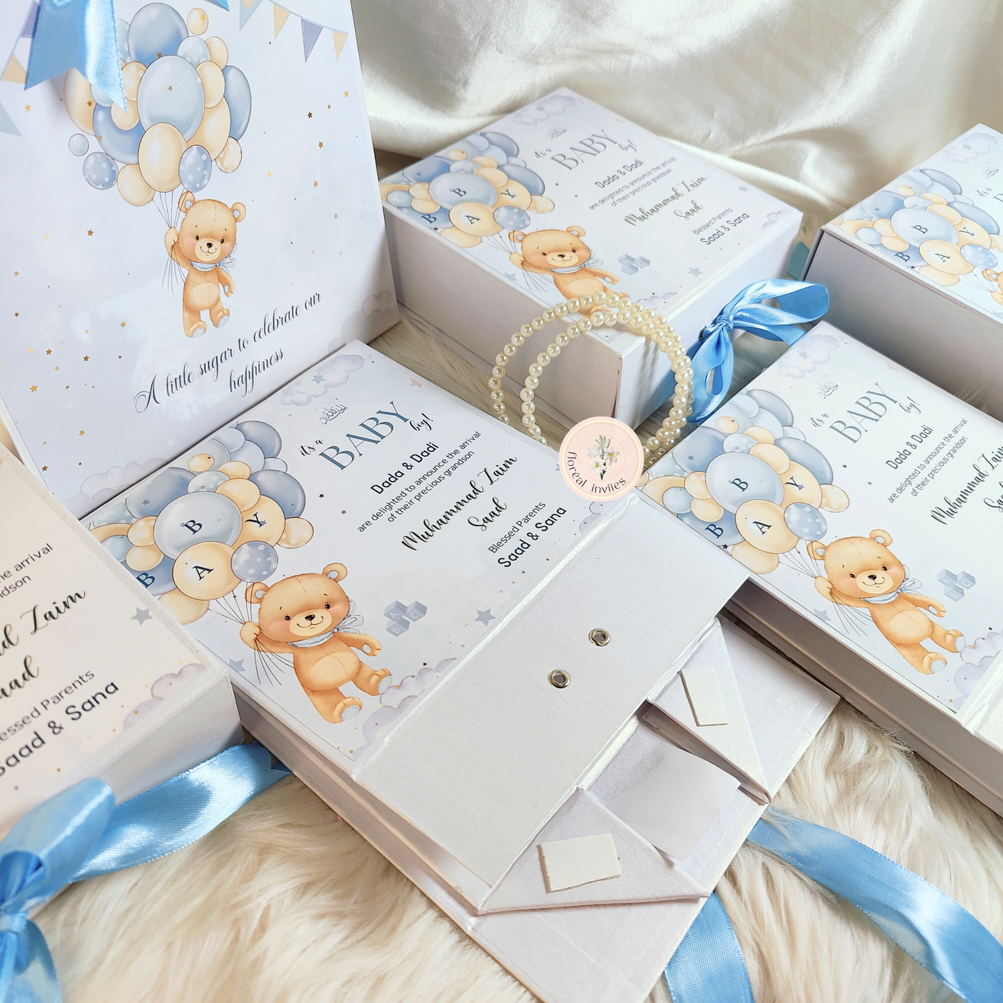 Periwinkle - Baby Boy Foldable Box