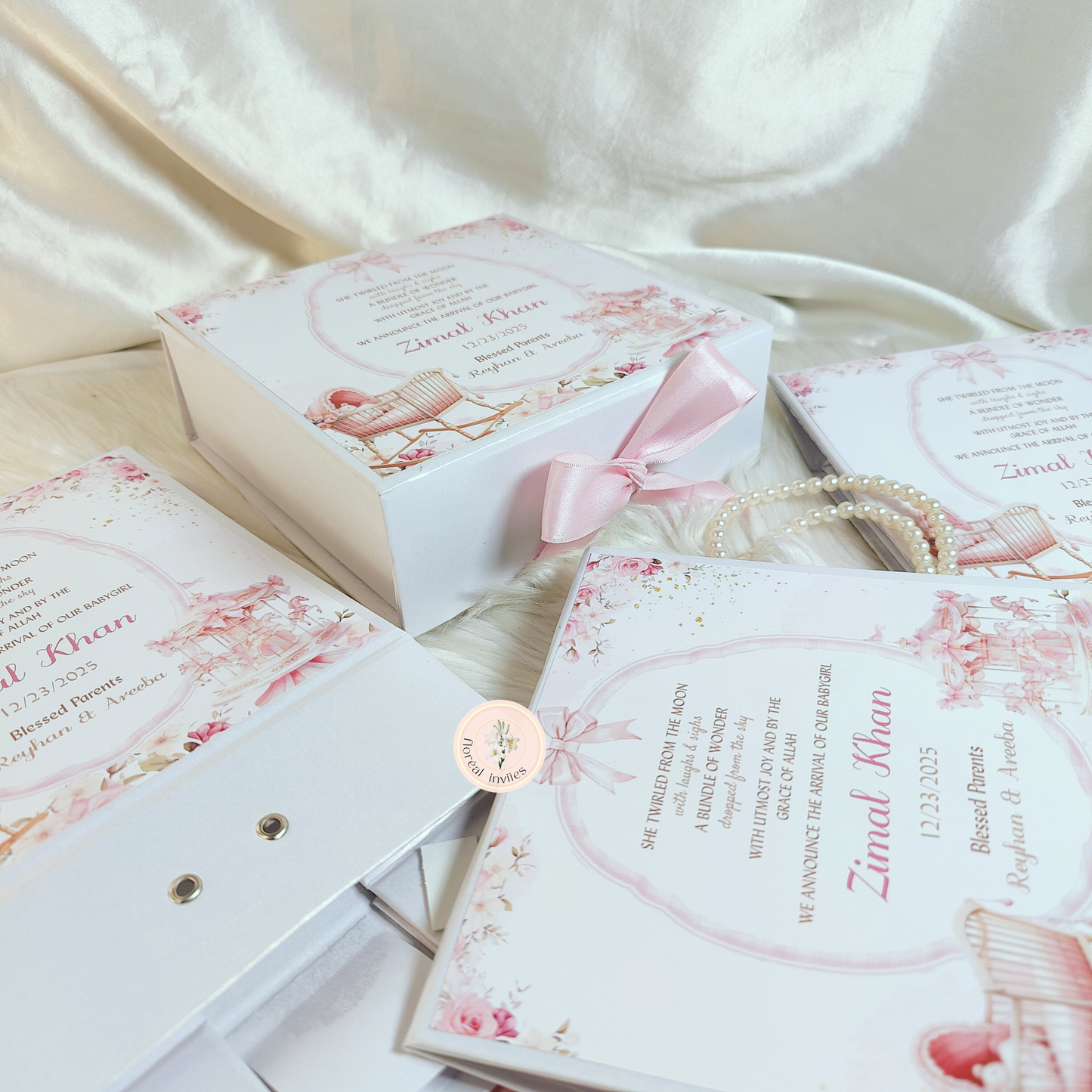 A Proper Princess - Baby Girl Foldable Box