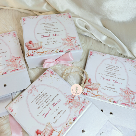 A Proper Princess - Baby Girl Foldable Box