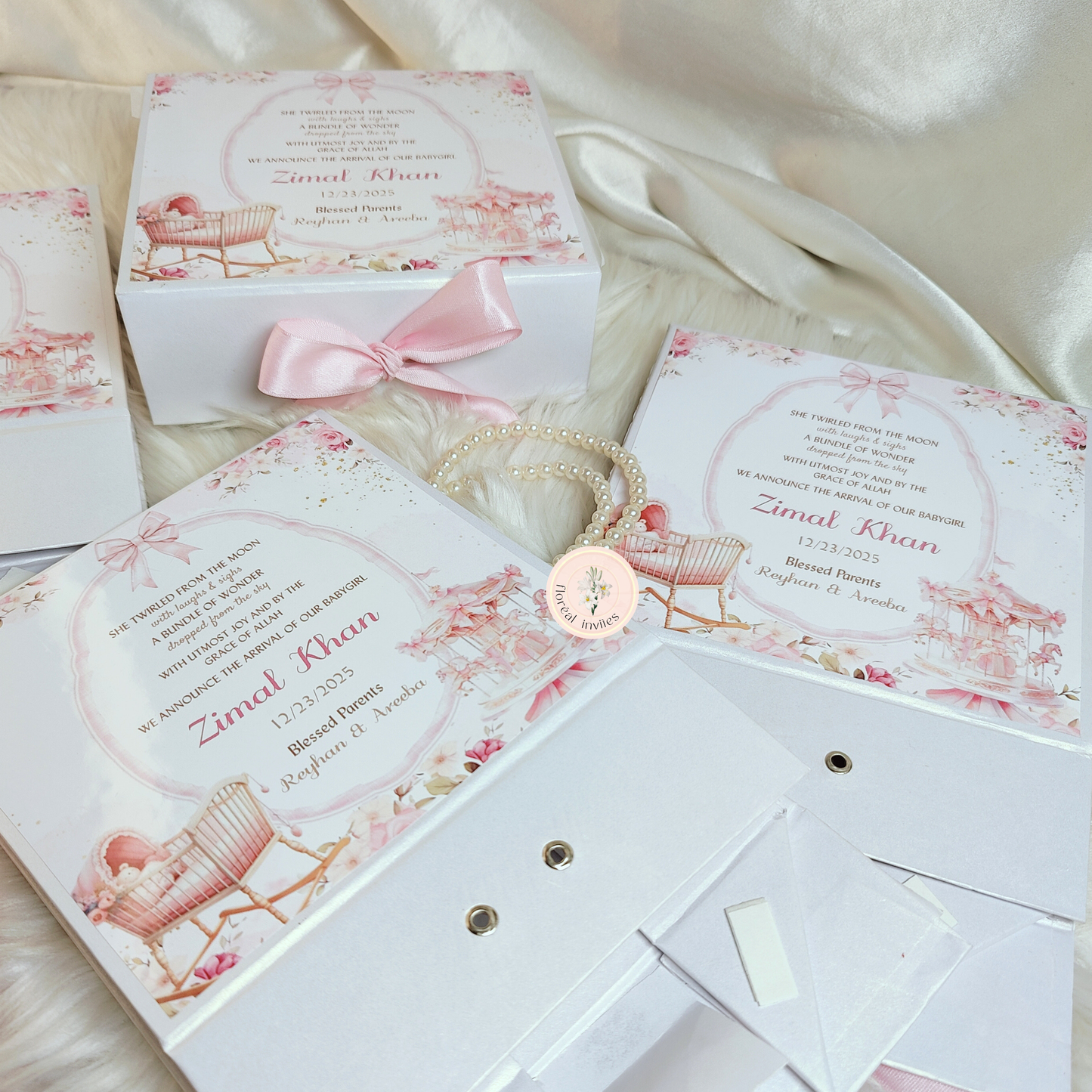 A Proper Princess - Baby Girl Foldable Box