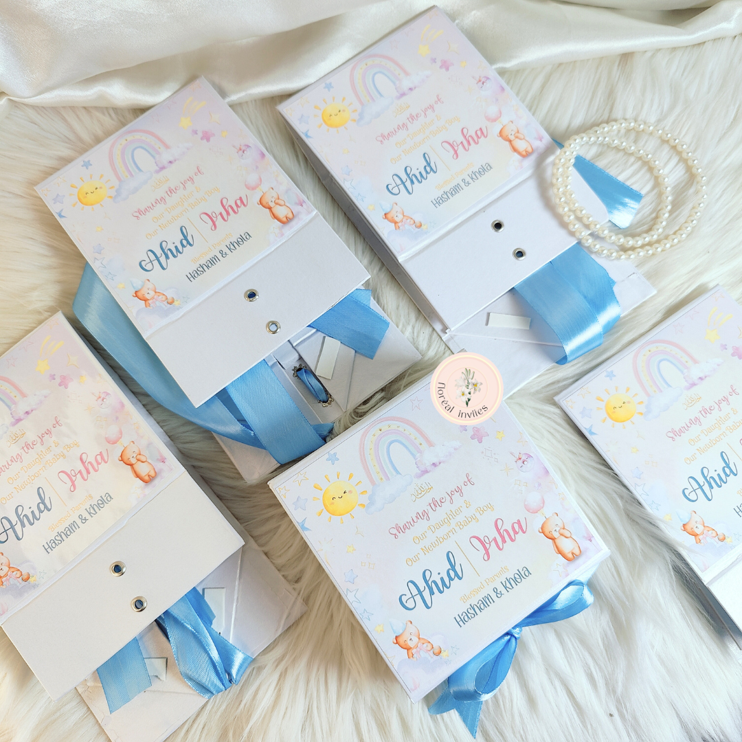 Two Much Cute - Twins Foldable Box