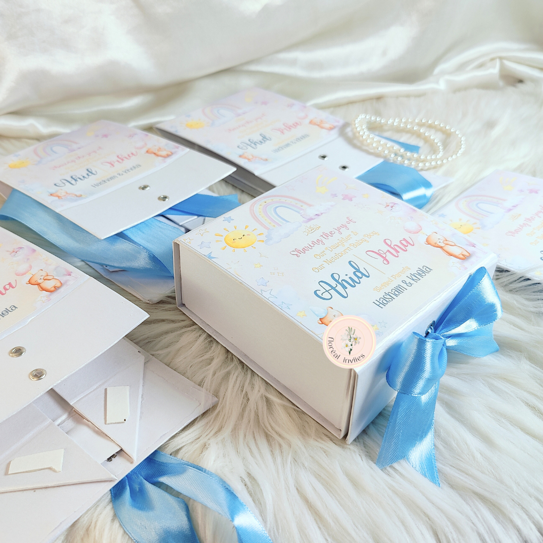 Two Much Cute - Twins Foldable Box